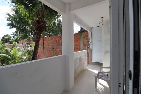 Varanda de casa para alugar com 3 quartos, 110m² em São Cristóvão, Salvador