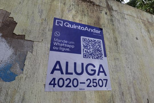 Placa  de casa para alugar com 3 quartos, 110m² em São Cristóvão, Salvador