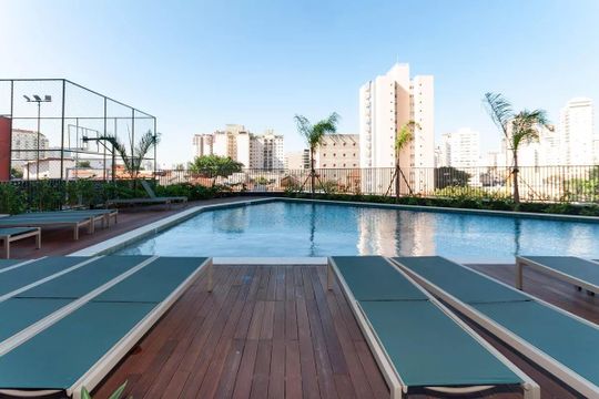 Área comum de apartamento para alugar com 2 quartos, 63m² em Pompeia, São Paulo