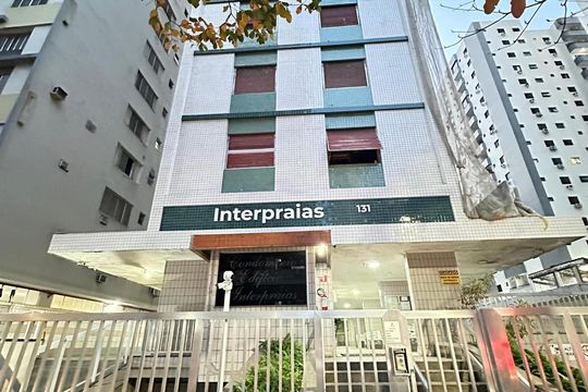 Fachada do Prédio de apartamento para alugar com 2 quartos, 72m² em Itararé, São Vicente