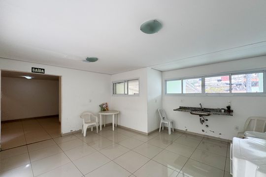 Área comum - Salão de festas de apartamento à venda com 2 quartos, 85m² em Vila Euclides, São Bernardo do Campo