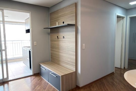 Sala de apartamento à venda com 2 quartos, 66m² em Centro, Diadema