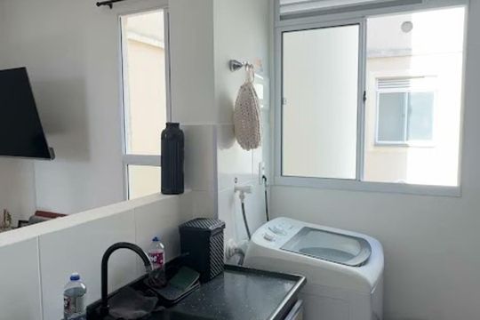 Cozinha de apartamento para alugar com 2 quartos, 40m² em Jansen, Gravataí