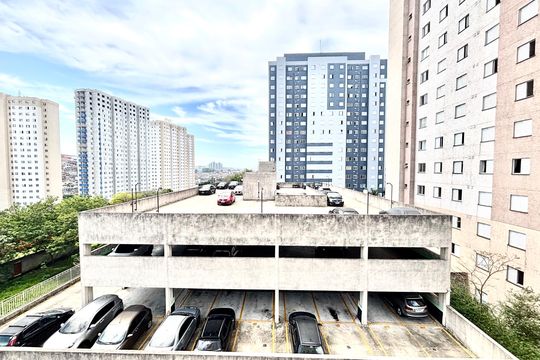 Vista da sala de apartamento à venda com 2 quartos, 40m² em Jardim Helena, São Paulo