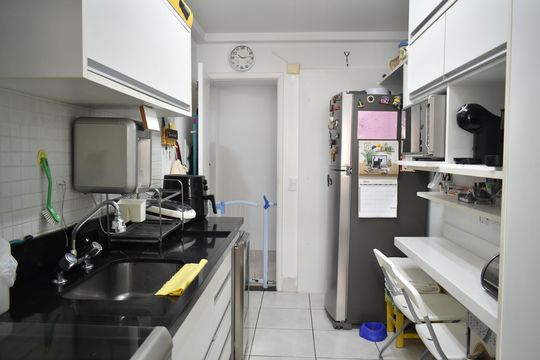 Cozinha de apartamento à venda com 3 quartos, 78m² em Vila da Saúde, São Paulo