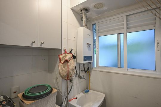 Área de Serviço de apartamento para alugar com 1 quarto, 55m² em Parque Reboucas, São Paulo