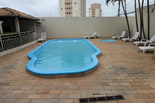 Área comum - Piscina de apartamento para alugar com 2 quartos, 50m² em Jardim Americano, São José dos Campos