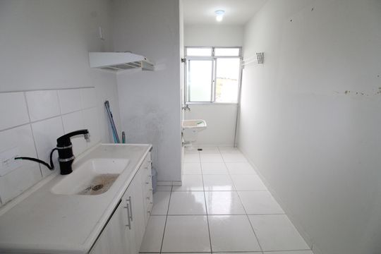 Cozinha de apartamento para alugar com 2 quartos, 50m² em Jardim Americano, São José dos Campos