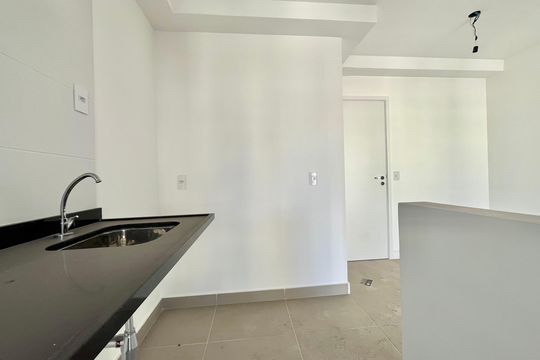 Cozinha de apartamento à venda com 2 quartos, 55m² em Santa Etelvina, São Paulo