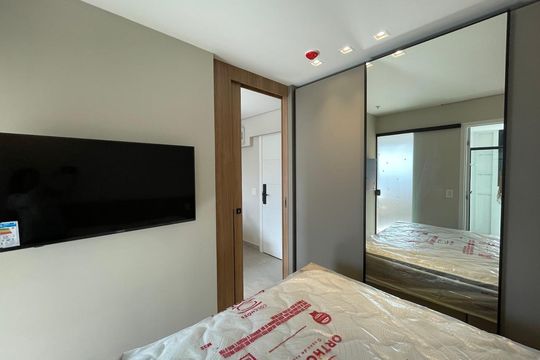 Quarto de apartamento à venda com 1 quarto, 42m² em Vale do Sereno, Nova Lima
