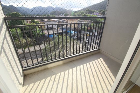 Sala - Varanda de apartamento para alugar com 2 quartos, 50m² em Taquara, Rio de Janeiro