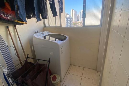 Área de serviço de apartamento à venda com 2 quartos, 55m² em Bosque da Saúde, São Paulo