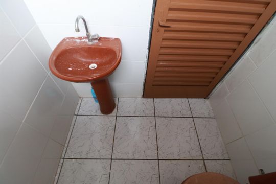 Banheiro  de casa para alugar com 1 quarto, 45m² em Planalto Verde, Ribeirão Preto