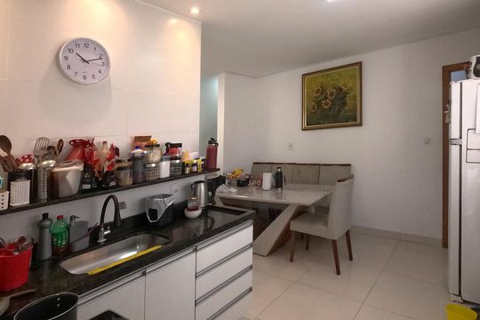 Cozinha - 2º Piso de casa para alugar com 3 quartos, 145m² em Marapé, Santos