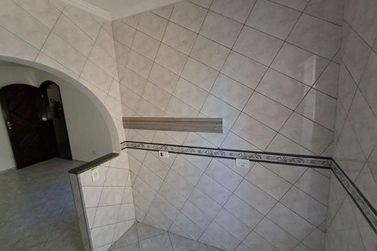 Cozinha de apartamento para alugar com 2 quartos, 53m² em Jardim Aracare, Itaquaquecetuba