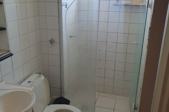 Banheiro de apartamento à venda com 2 quartos, 50m² em Jardim Vila Formosa, São Paulo