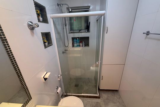 Cozinha de apartamento à venda com 2 quartos, 64m² em Todos os Santos, Rio de Janeiro