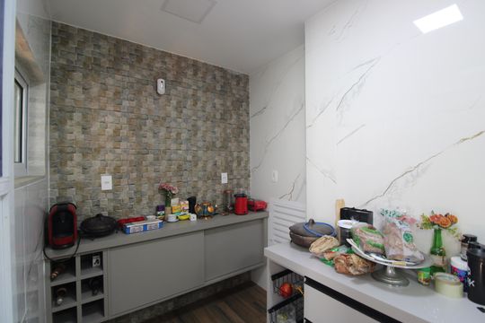Cozinha de casa de condomínio à venda com 4 quartos, 210m² em Freguesia (jacarepaguá), Rio de Janeiro