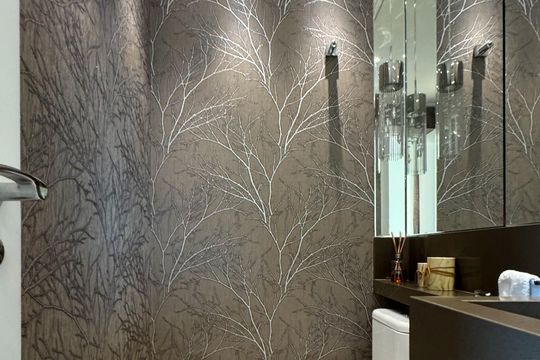 Lavabo  de apartamento para alugar com 3 quartos, 133m² em Vila Dayse, São Bernardo do Campo
