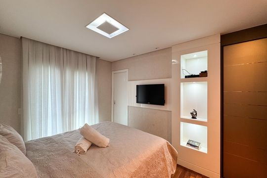 Suíte 3 de apartamento para alugar com 3 quartos, 133m² em Vila Dayse, São Bernardo do Campo