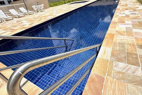 Área comum - Piscina de apartamento para alugar com 2 quartos, 44m² em Picanço, Guarulhos