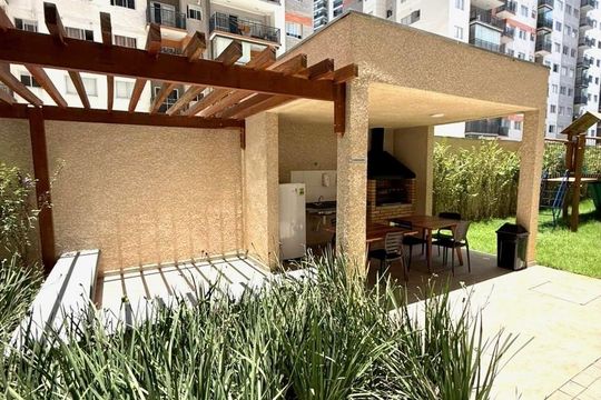 Área comum - Churrasqueira de apartamento para alugar com 2 quartos, 44m² em Picanço, Guarulhos