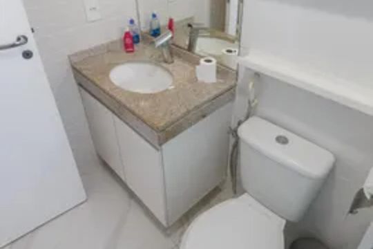 Banheiro de apartamento para alugar com 2 quartos, 70m² em Recreio dos Bandeirantes, Rio de Janeiro