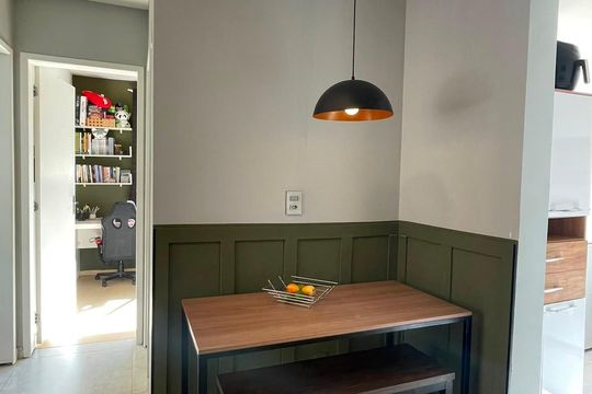Sala de apartamento à venda com 2 quartos, 50m² em João Pinheiro, Belo Horizonte