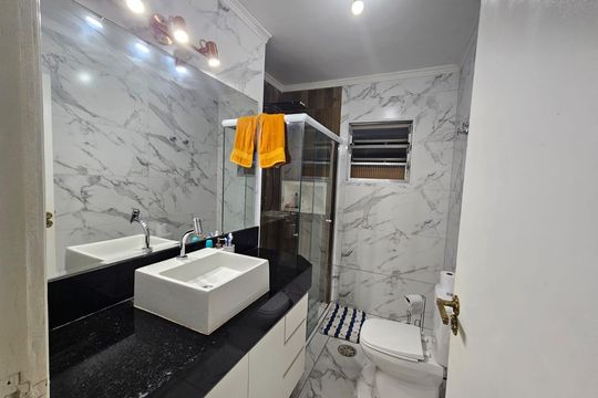 Banheiro de apartamento para alugar com 4 quartos, 127m² em Tremembé, São Paulo