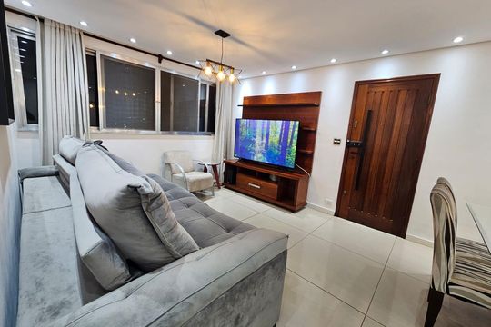 Sala de apartamento à venda com 4 quartos, 127m² em Tremembé, São Paulo