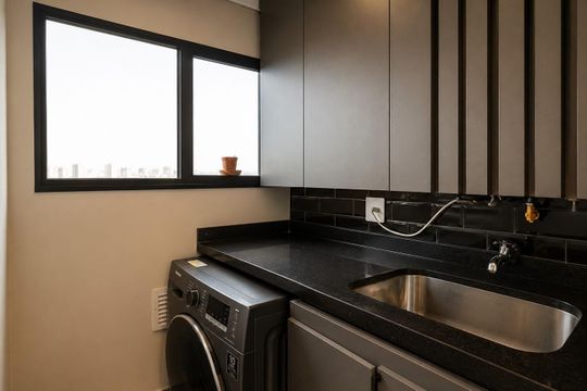Área de Serviço de apartamento para alugar com 1 quarto, 49m² em Bela Vista, São Paulo