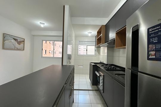 Cozinha de apartamento para alugar com 2 quartos, 51m² em Centro, Barueri