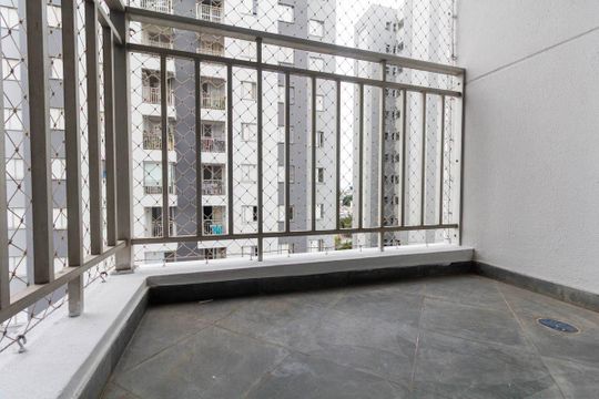 Varanda de apartamento para alugar com 3 quartos, 75m² em Vila Carlos de Campos, São Paulo