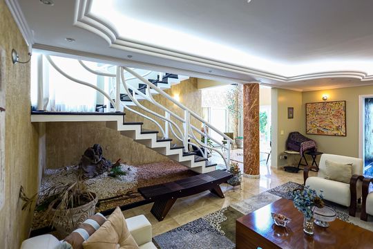 Sala de casa de condomínio à venda com 4 quartos, 503m² em Jardim Portal de Itaici, Indaiatuba