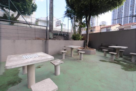 Área comum - Pracinha de apartamento para alugar com 3 quartos, 60m² em Vila Independencia, São Paulo