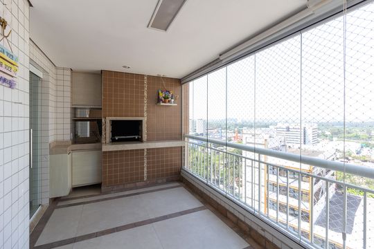 Varanda gourmet de apartamento à venda com 3 quartos, 103m² em Jardim Santa Edwirges, Guarulhos