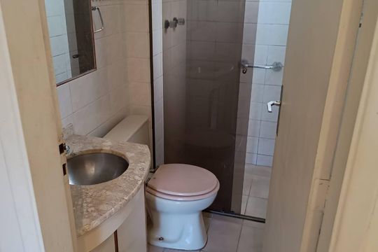 Banheiro de apartamento para alugar com 2 quartos, 75m² em Tatuapé, São Paulo