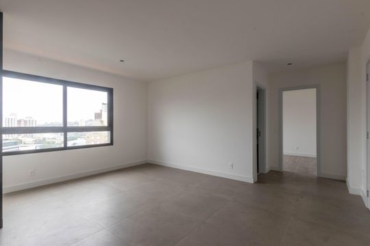 Sala de apartamento à venda com 1 quarto, 56m² em Lourdes, Belo Horizonte