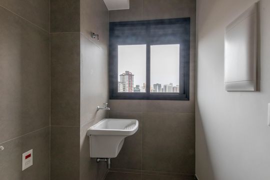 Área de serviço de apartamento à venda com 1 quarto, 56m² em Lourdes, Belo Horizonte