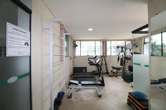 Área comum - Academia de apartamento para alugar com 2 quartos, 64m² em Jardim Satélite, São José dos Campos
