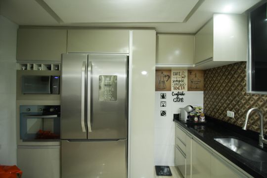 Cozinha de casa à venda com 2 quartos, 50m² em Jardim Carombé, São Paulo