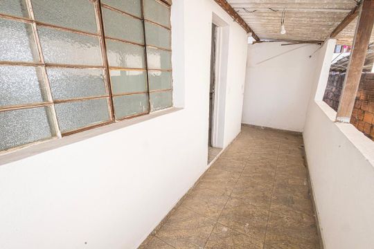 Área de serviço de kitnet/studio para alugar com 1 quarto, 40m² em Maria Helena, Belo Horizonte