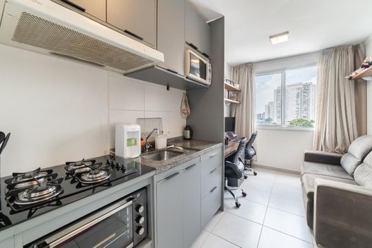 Apartamento à venda com 1 quarto, 25m² em Tatuapé, São Paulo