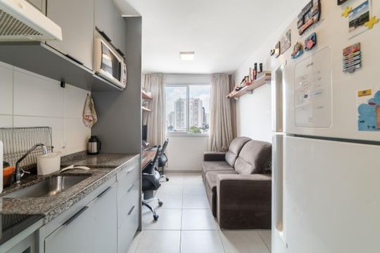 Apartamento à venda com 1 quarto, 25m² em Tatuapé, São Paulo