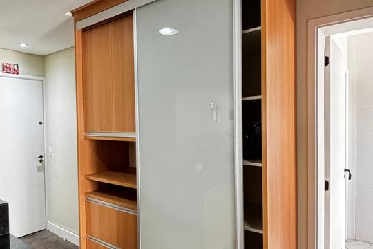 Cozinha de apartamento à venda com 3 quartos, 141m² em Vila Assunção, Santo André