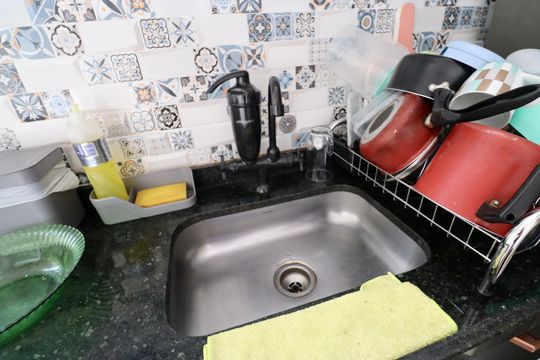 Cozinha de apartamento para alugar com 2 quartos, 80m² em Mussurunga, Salvador