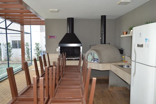 Churrasqueira de apartamento para alugar com 2 quartos, 45m² em Cambuci, São Paulo