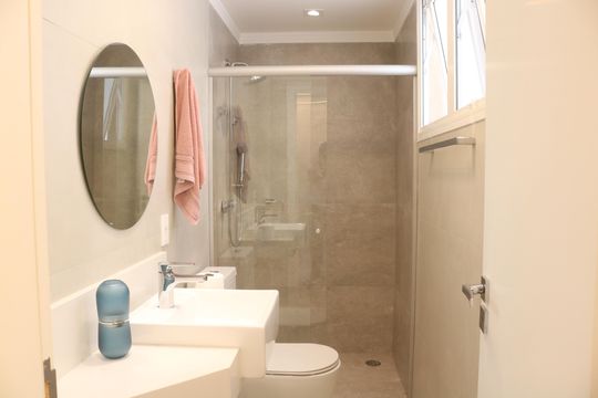 Banheiro 2 de apartamento para alugar com 3 quartos, 170m² em Perdizes, São Paulo