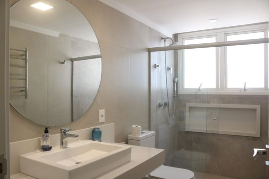 Banheiro 3 de apartamento para alugar com 3 quartos, 170m² em Perdizes, São Paulo