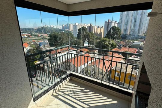 Varanda de apartamento à venda com 2 quartos, 58m² em Vila Goncalves, São Bernardo do Campo